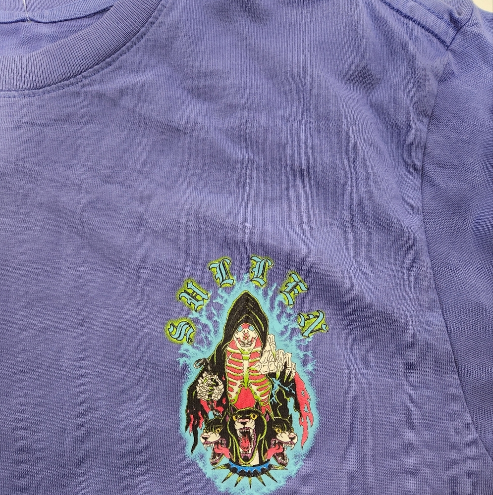 Sullen Art T-Shirt with Skeleton and Dogs - Picture 2 of 6